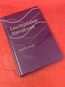 Loudspeaker Handbook by John Eargle Hardback Book First Edition 1st Printing - Picture 1 of 22