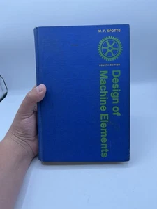 Vintage Hardcover 1948 Design von Maschinenelementen von M. F. Sports - Bild 1 von 12