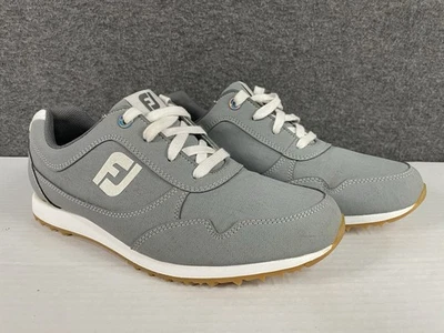 Zapatos de golf FootJoy FJ gris jaspeado sin clavos zapatillas para mujer talla 9M 92385 Foto 1 de 4