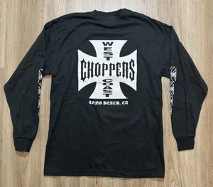 Camisa De Colección Juvenil Y2K West Coast Choppers Manga Larga Juvenil Talla L (14-16) - Imagen 1 de 10