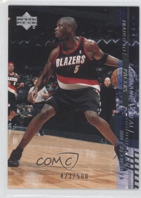 2000-01 Upper Deck Silver UD Exclusives /500 Jermaine O'Neal #142 - Image 1 of 2