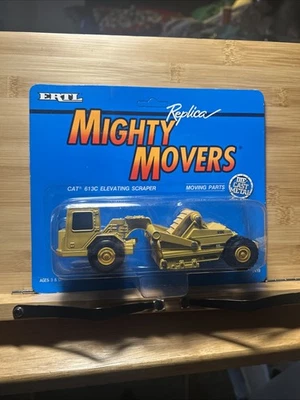 Rascador elevador Ertl Vintage 1991 Mighty Movers Cat Caterpillar 1/64-613C NUEVO Foto 1 de 4