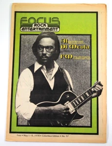 Focus Rock Entertainment Magazine Ohio- Chick Corea, Patti Smith, Seger May 1978 - Imagen 1 de 7