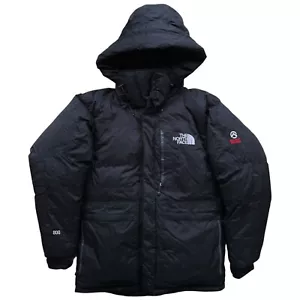 North Face schwarze gefütterte Daunenjacke Himalayan Summit Serie 800 mit Kapuze - Small - Bild 1 von 20