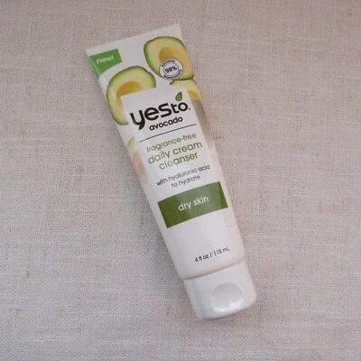NUEVO Limpiador en crema diario sin fragancia Yes To Aguacate para piel seca 4 oz SELLADO Foto 1 de 4