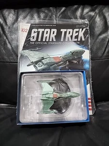 EAGLEMOSS Star Trek Magazine Number 102 KLINGON D5-CLASS BATTLE CRUISER - Imagen 1 de 1