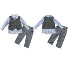US Baby Boys Gentleman Romper Outfits Kids Jumpsuit T-Shirts Pants Party Costume