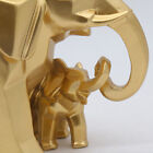1Set Harz Mutter und Kind Elefant Statue Einweihungsparty Dekor Geschenk 22x15cm