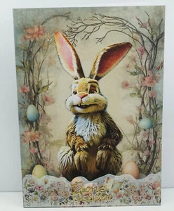 Handarbeit, Osterkarte, Hase, Ostereier,Osterhase, Sonderaktion - Bild 1 von 1