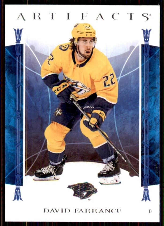 2022-23 Upper Deck Artifacts David Farrance Hockey Cards #24 - Image 1 of 2