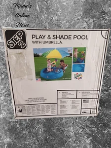 Step2 Play and Shade Planschbecken mit Sonnenschirm und Zubehör - Picture 1 of 5