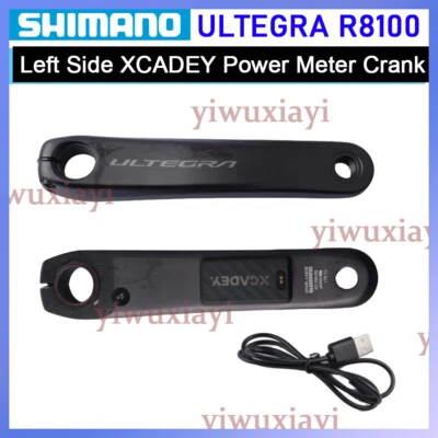 SHIMANO ULTEGRA R8100 R7100 XCADEY Medidor de Potencia Brazo de Manivela Soporte ANT Bluetooth Foto 1 de 4