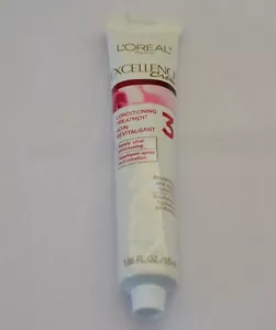 Loreal Paris Excellence Creme Conditioning Hair Treatment #3 1.6 Oz/47ml Tubes - Picture 1 of 3