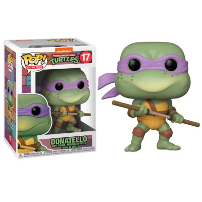 Funko POP Tortugas Ninja Donatello Teenage Mutant Turtles  #17 - Imagen 1 de 4