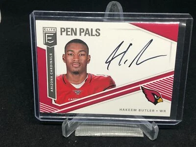 HAKEEM BUTLER 2019 PANINI DONRUSS ELITE PEN PALS ON CARD AUTO RC - Image 1 of 2