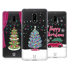 HEAD CASE DESIGNS MERRY CHRISTMAS TREES SOFT GEL CASE FOR NOKIA PHONES 1