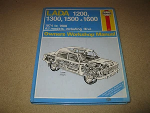 Haynes Lada 1200 1300 1500 1600 Owners Workshop Manual - Picture 1 of 1