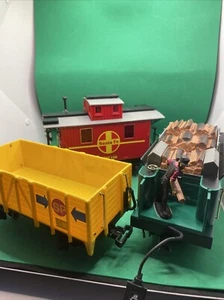 Echo Toys G Scale The Classic Rail Railroad Train Coal Tender Car With Conductor - Picture 1 of 10