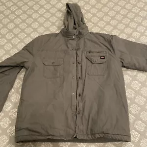 Sobrecamisa Chaqueta Gris Forrada de Lona Flexible Para Hombre Dickies Genuina Talla XL (46-48) - Imagen 1 de 14