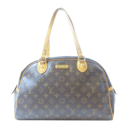 LOUIS VUITTON（LV） Borsa a tracolla Louis Vuitton LV GHW Montorgueil GM M95566 Monogram Marrone