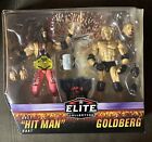 WWE Mattel Goldberg vs Bret Hit Man Hart Elite Collection 2-Pack Action Figures