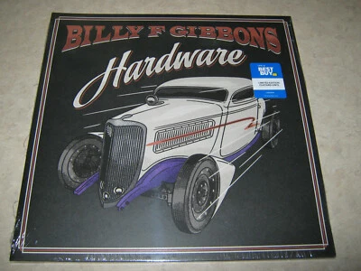 BILLY F GIBBONS-Hardware LP SEALED Best Buy Limited Edition Custard Vinyl ZZ TOP - Image 1 of 3