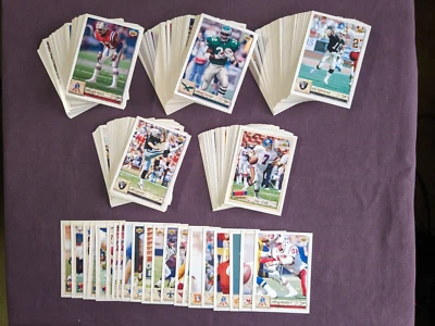 1992 Upper Deck Football Cards #276 - #620 & Inserts - - - Pick A Card - - - - Image 1 of 2