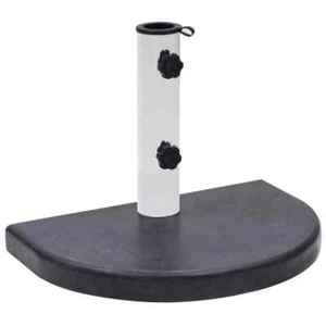 Umbrella Base Black 15.7"x11"x1.6" Granite vidaXL - Picture 1 of 7