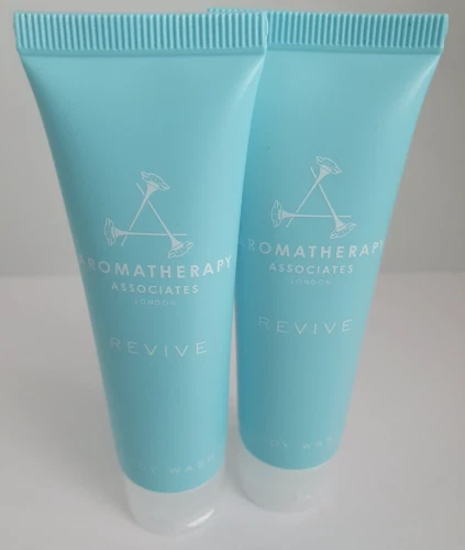 AROMATHERAPY ASSOCIATES aromatherapy revive body wash 30ml ideal for travel x 2