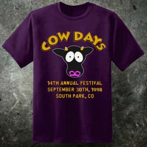Camiseta para hombre Cow Days Festival inspirada en Southpark - Imagen 1 de 3