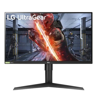 LG UltraGear 27-inch QHD Gaming Monitor 27GL83A 144hz IPS 1ms, HDR 10 - Image 1 of 4