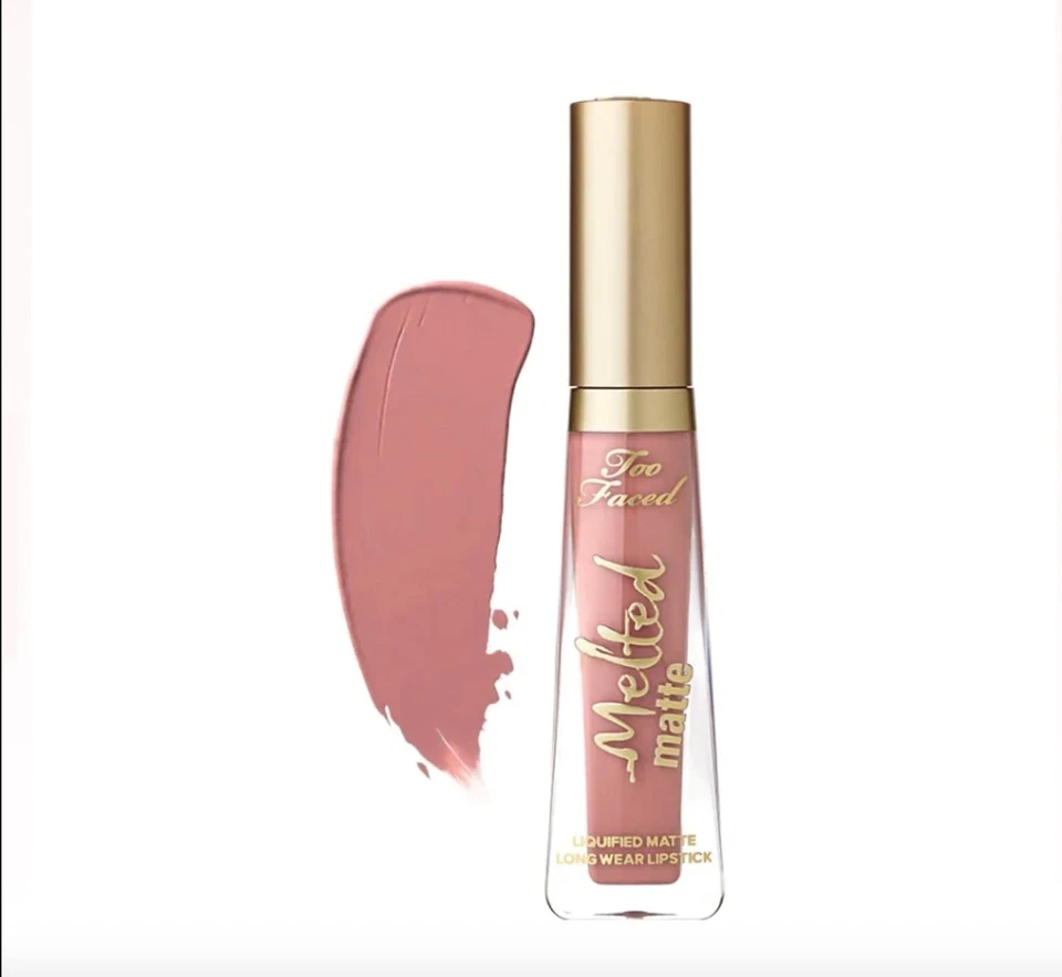 Too Faced, lápiz labial mate fundido licuado, mi tipo, 0,23 oz/7 ml Foto 1 de 1