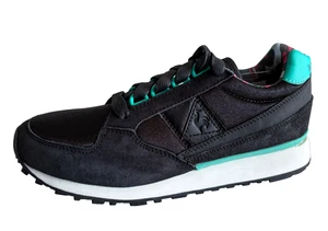 Le Coq Sportif Eclat Black Women Sneakers Omega Sport Shoes US 7 Trainers eu38 - Picture 1 of 11