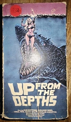 Up From The Depths – VHS - Vestron Video – Former Rental - Image 1 of 3