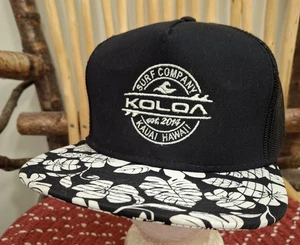 KOLOA SURF COMPANY Mütze Snapback Cap Mesh Back Est. Aloha Style Kauai Hawaii Neu ohne Etikett - Bild 1 von 8