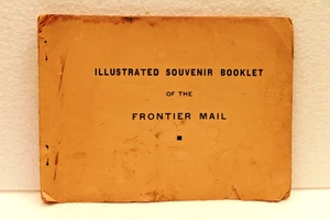 Vintage Frontier Mail Souvenir Booklet BB&CIR Indian Railway Bombay Peshawar Old - Bild 1 von 23