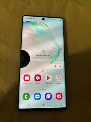 Samsung Galaxy Note 10 working, faulty screen - Read Description - Image 1 of 4