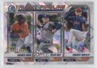 2021 Bowman Talent Pipeline Atomic Refractor /150 Tyler Ivey Freudis Nova - Image 1 of 2