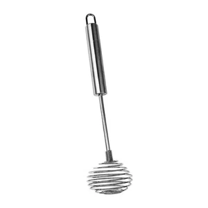 5829 Spiral Spring Whisk, 10" Silver Stainless Steel, Medium - Picture 1 of 6