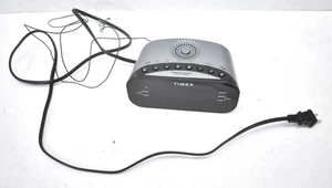 Timex T231Y Large Display Alarm Clock AM/FM Radio Grayish Blue Aux Port - Picture 1 of 5