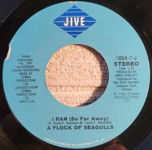 A Flock Of Seagulls "I Ran (So Far Away) / Wishing (I Had A Photograph...)" VG+ - Picture 1 of 3