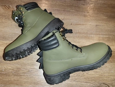 NEW BOYS SIZE 5 YOUTH ANKLE WINTER BOOT SHOES DINOSAURS FREE SHIP BACK TO SCHOOL - Image 1 of 4