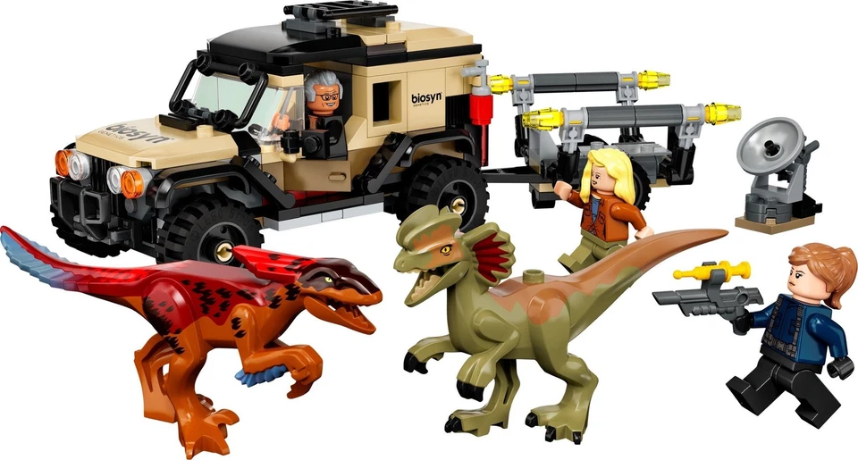 76951 LEGO Pyroraptor & Dilophosaurus Transport - Image 1 of 1