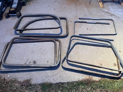 Jeep Willys Jeep 1946-1960 camioneta pickup ventana adorno molduras interior Foto 1 de 4