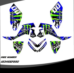 Polaris Outlaw 450/500/525 2006 2007 2008 graphics decals stickers kit atv wrap - Picture 1 of 1