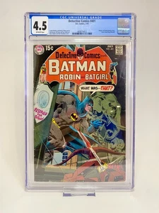 Detective Comics #401 DC Comics July 1970 CGC 4.5 - Picture 1 of 2