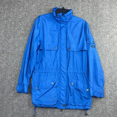 Винтажная женская куртка Ralph Lauren Naval Supply Company M синяя легкая на молнии - Изображение 1 из 4