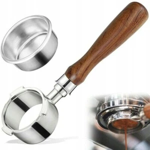51mm Bodenloser Siebträger Kompatibel mit DeLonghi Kaffeemaschinen EC680/EC685 - Bild 1 von 13