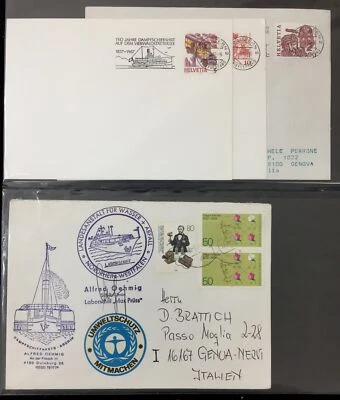 Ships Paquebot San Marino Spain Swiss Covers Cards (Apx 27) UK1254 - Image 1 of 4