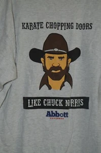 48TH GOVERNOR TEXAS GREG ABBOTT CHUCK NORRIS SHIRT VOTE REPUBLICAN XL TRUMP MAGA - Picture 1 of 11